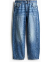 H&M - Barrel High Jeans - Lyst