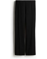 H&M - Flared Broek Met Persvouwen - Lyst