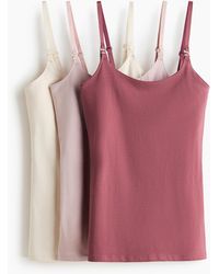 H&M - Mama Set Van 3 Strappy Voedingstops - Lyst