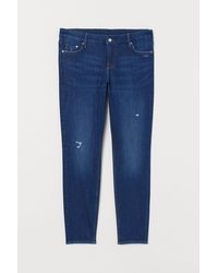 H&M H & M+ Skinny Jeans - Blau