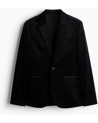 H&M - Single-breasted Fluwelen Colbert - Lyst