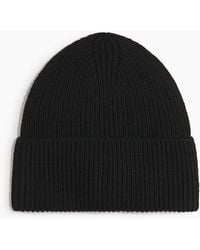 H&M - Gerippte Beanie - Lyst