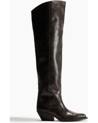 H&M - Overknee-Stiefel - Lyst