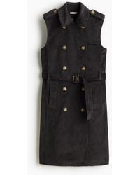 H&M - Ärmelloser Trenchcoat aus Cord - Lyst
