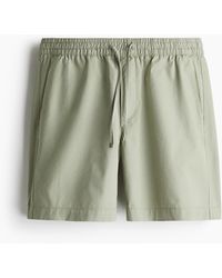 H&M - Canvas Short - Lyst