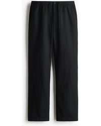 H&M - Hose aus Leinenmix in Regular Fit - Lyst