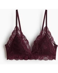 H&M - Wattierter Soft-BH aus Spitze - Lyst