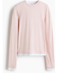 H&M - Top À Effet Superposé - Lyst