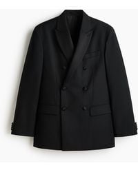 H&M - Smokingjacke aus Wollmix in Relaxed Fit - Lyst