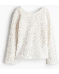 H&M - Top à sequins - Lyst
