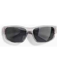 H&M - Lunettes De Soleil Rectangulaires - Lyst