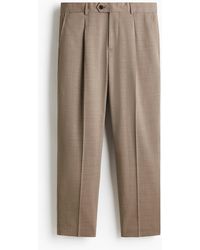 H&M - Anzughose aus Wollmix in Regular Fit - Lyst