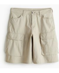H&M - Cargo-Shorts aus Canvas - Lyst