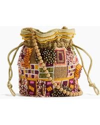 H&M - Bucket Bag mit Perlen - Lyst