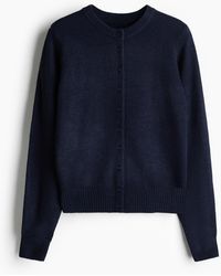 H&M - Structuurgebreid Vest - Lyst