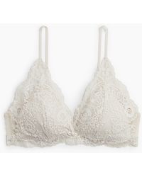 H&M - Wattierter Soft-BH mit Spitze - Lyst