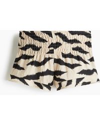 H&M - Gesmokte Pull-on Short - Lyst