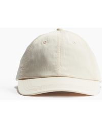 H&M - Cap aus Baumwolltwill - Lyst