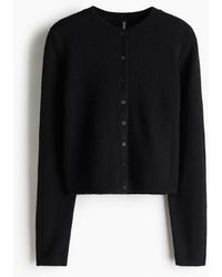 H&M - Fine-knit Cardigan - Lyst