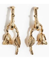 H&M - Ohrringe mit Anhänger - Lyst
