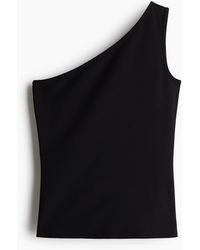 H&M - One-Shoulder-Tanktop - Lyst