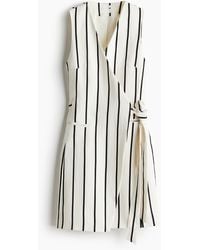 H&M - Robe Blazer À Fermeture Croisée - Lyst