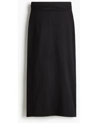 H&M - Jupe Maxi Avec Ceinture Repliée - Lyst