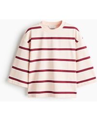 H&M - Baumwollshirt in Loose Fit - Lyst