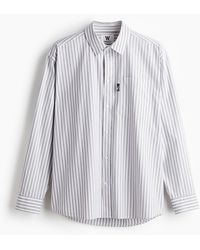 H&M - Day Striped Shirt - Lyst