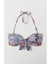 H&M Bandeau-Bikinitop - Orange