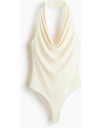 H&M - Halterbody Met String - Lyst