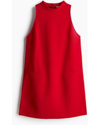 H&M - A-line Mini-jurk - Lyst