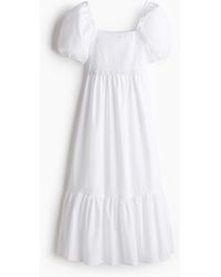 H&M - MAMA Stillkleid aus Baumwollpopeline - Lyst