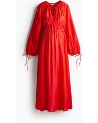 H&M - Mama Maxi-jurk Met Drawstrings - Lyst