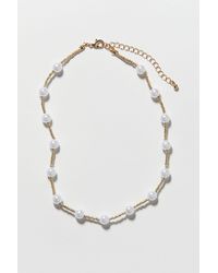 H&M - Collier orné de perles fantaisie - Lyst