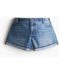 H&M - Mama Denim Short - Lyst
