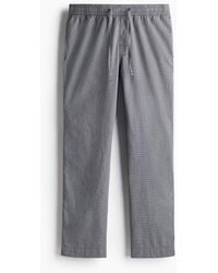 H&M - Popelinehose in Relaxed Fit - Lyst