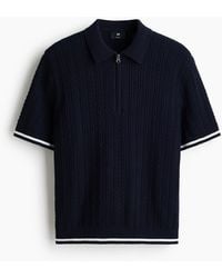 H&M - Poloshirt aus Baumwolle in Relaxed Fit - Lyst