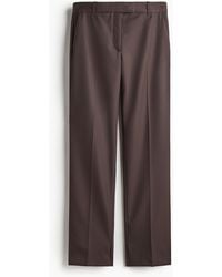 H&M - Hose aus Wollmix - Lyst