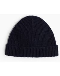 H&M - Gerippte Beanie - Lyst