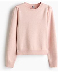 H&M - Pull À Manches Bouffantes - Lyst