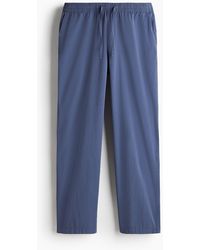 H&M - Broek Van Popeline - Lyst