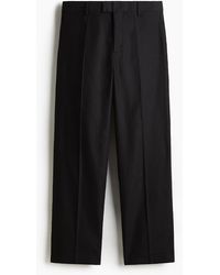 H&M - Elegante Hose aus Leinenmix in Relaxed Fit - Lyst