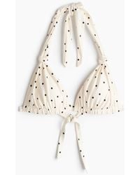 H&M - Push-up Triangelbikinitop - Lyst