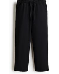 H&M - Popelinehose in Relaxed Fit - Lyst