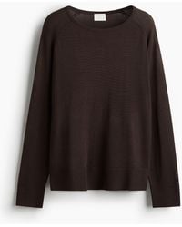 H&M - Fijngebreide Trui - Lyst