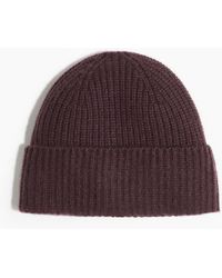 H&M - Gerippte Kaschmirmütze - Lyst