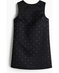 H&M - Minikleid mit Strass - Lyst