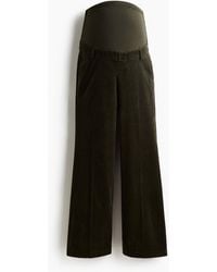 H&M - Mama Flared Corduroy Broek - Lyst