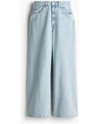 H&M - Jeans aus Bouclé-Denim - Lyst